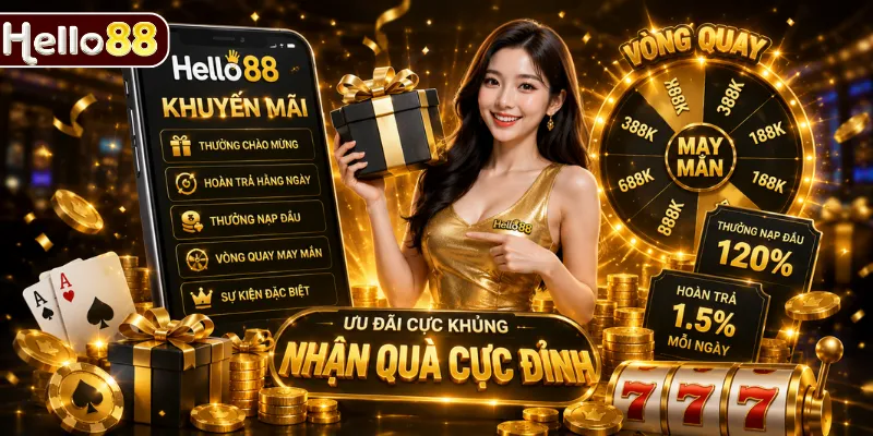Nội dung khuyến mãi HELLO88 mừng World Cup